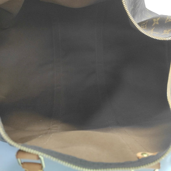 SAC SOUPLE 55 Monogram Coated Canvas Brown