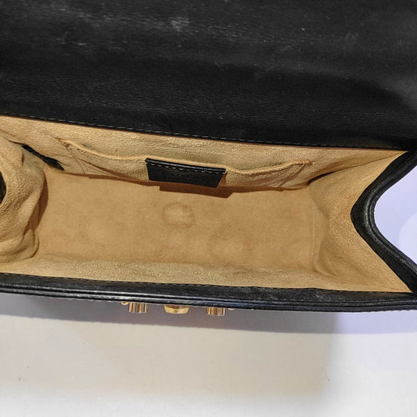 Authenticated pre-owned Padlock Small Monogram Coated Canvas Beige - Crossbody Bag at Looply