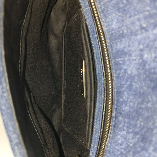 Denim Shoulder Bag Blue