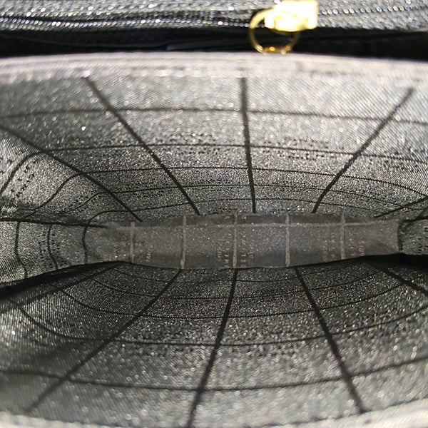 Leather Shoulder Bag Black