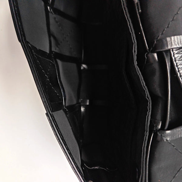 Calfskin Shoulder Bag Black
