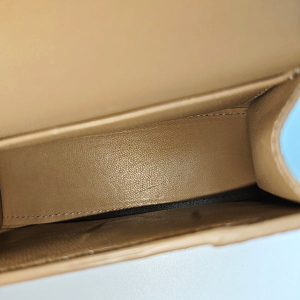 Hourglass Mini Coated Canvas Brown