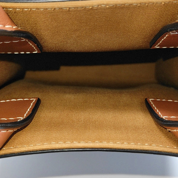 CABAS CELINE Mini Coated Canvas Brown