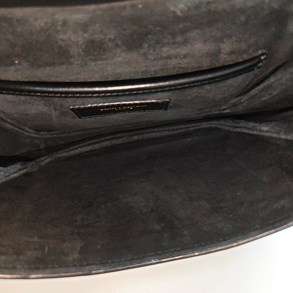 MONOGRAM Medium Calfskin Black