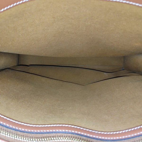 CABAS CELINE Medium Coated Canvas Brown