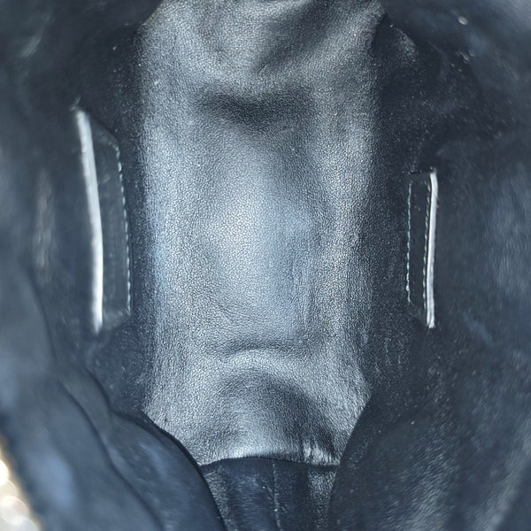 Diortravel Nomad Small Cannage Calfskin Black