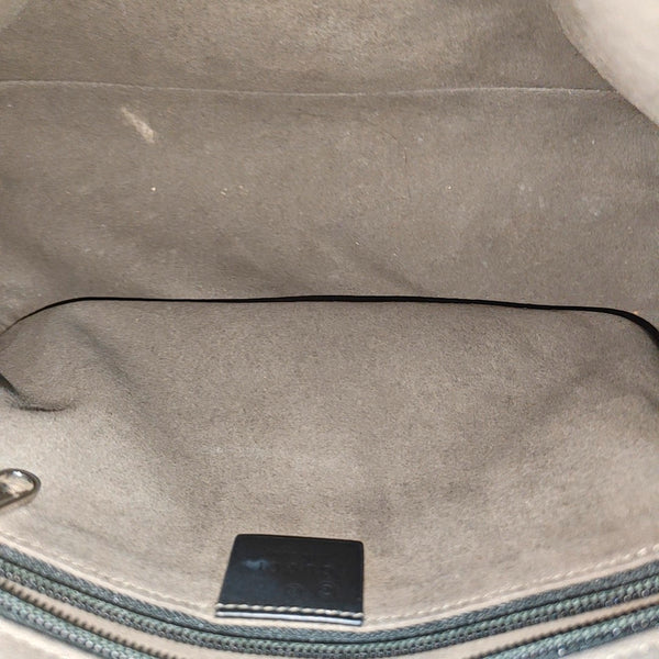 Monogram Coated Canvas Tote Bag Small Brown