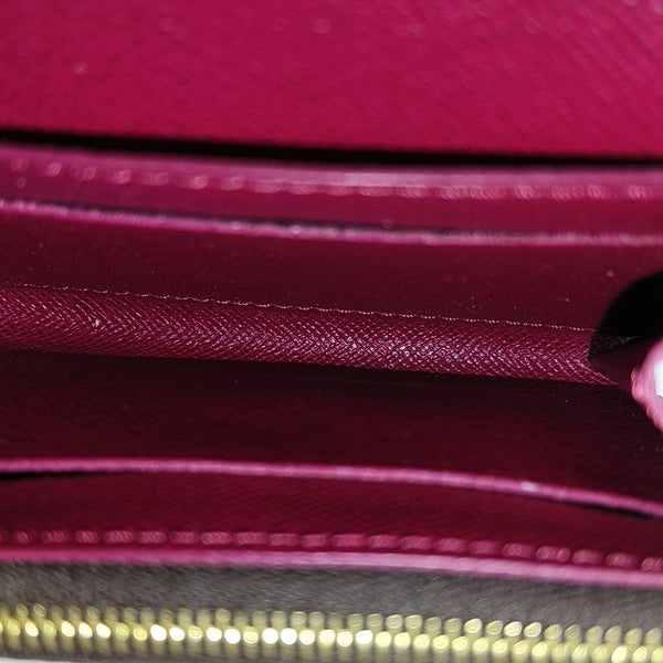 ROSALIE Monogram Coated Canvas Brown
