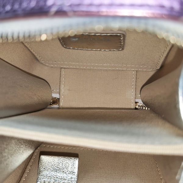Quilted Calfskin Shoulder Bag Multicolor