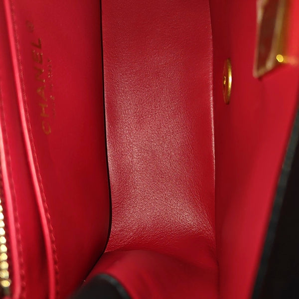 CLASSIC FLAP Mini Quilted Lambskin Black