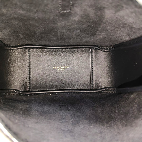 LE 5 À 7 Mini Deer Leather Black