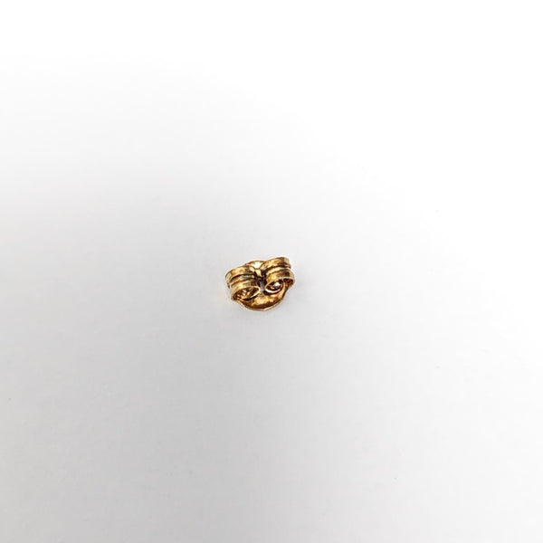 Pendientes de metal dorado con perlas de imitación