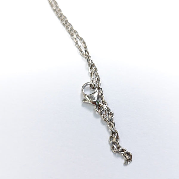 Pop H Metal Silver Necklace