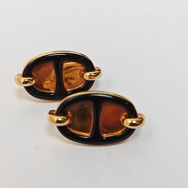 O'maillon Copper Alloy Rose Gold Stud Earrings