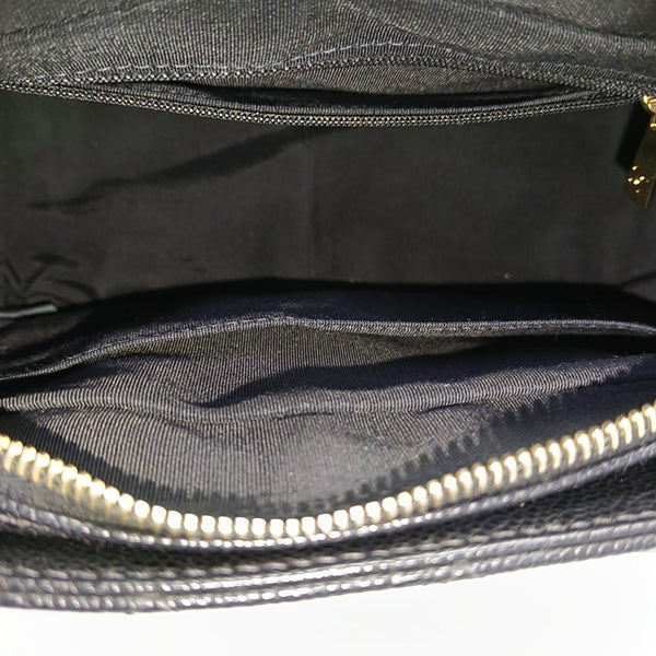 CHANEL PETITE Quilted Grained Calfskin Black