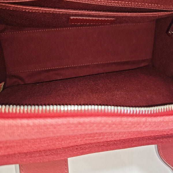 DEAUVILLE Small Fabric Red