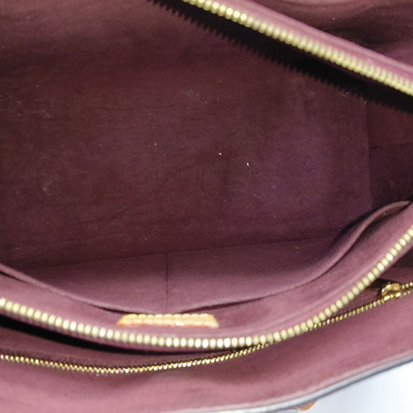 SOUFFLOT MM Monogram Coated Canvas Brown