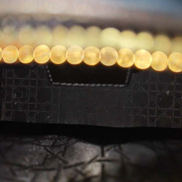 Lady Dior Medium Cannage Patent Leather Black