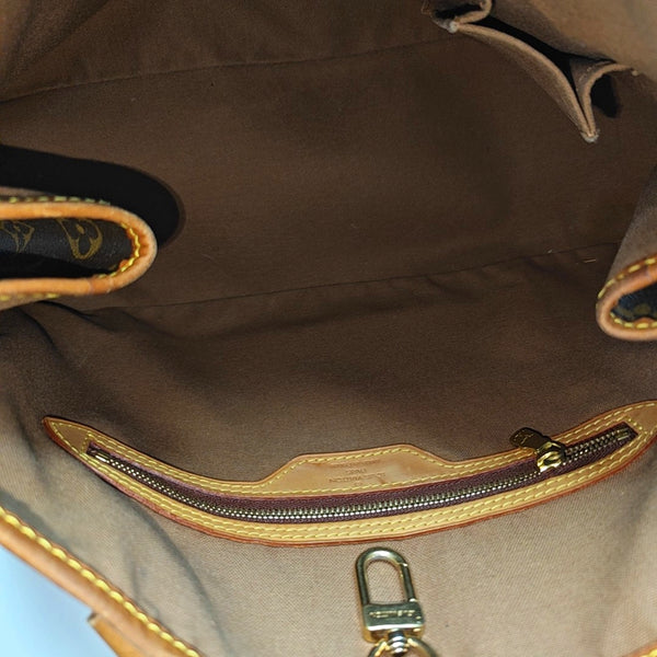 BATIGNOLLES GM Monogram Coated Canvas Brown