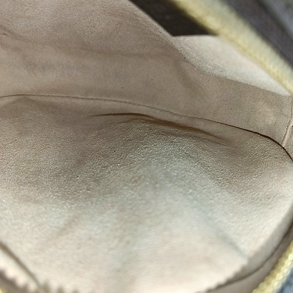 Ophidia Mini Monogram Coated Canvas Beige