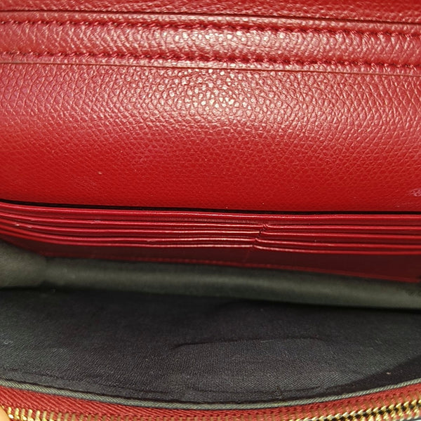 F Is Fendi Calfskin Red