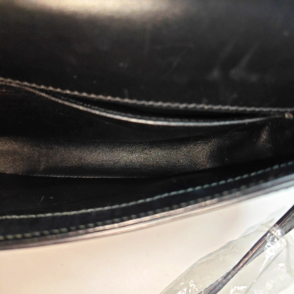 Calfskin Shoulder Bag Black