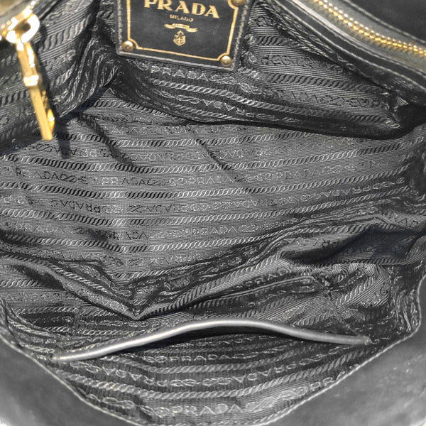 Nylon Shoulder Bag Black