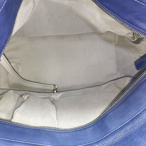 Quilted Calfskin Blue