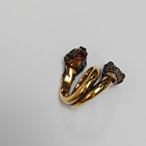Le Marché Des Merveilles Metal Gold Ring EU 49