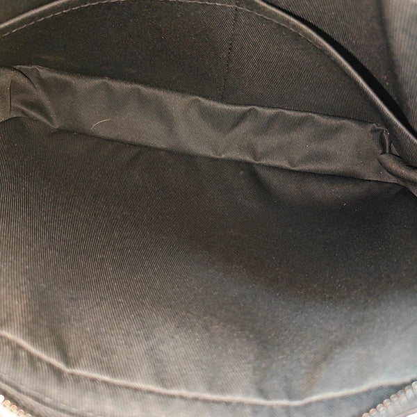 ALPHA Monogram Coated Canvas Gray