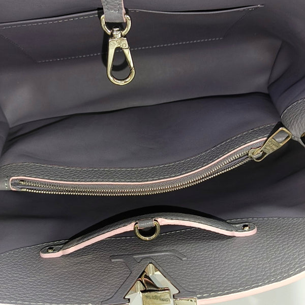 CAPUCINES GM Calfskin Gray