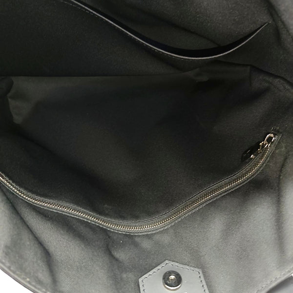DAVIS Monogram Coated Canvas Black