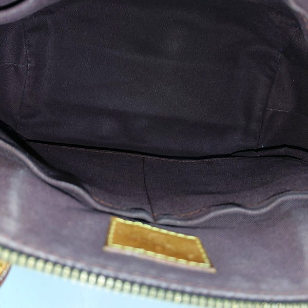 TURENNE Monogram Coated Canvas Brown