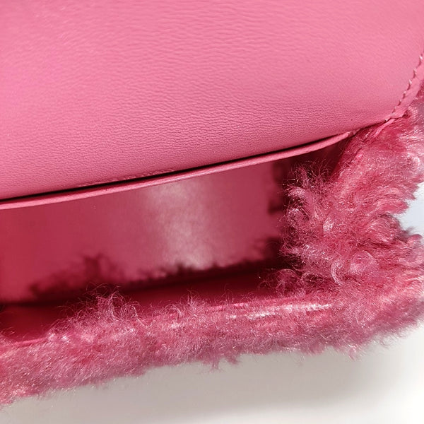 Hourglass Mini Sheepskin Pink