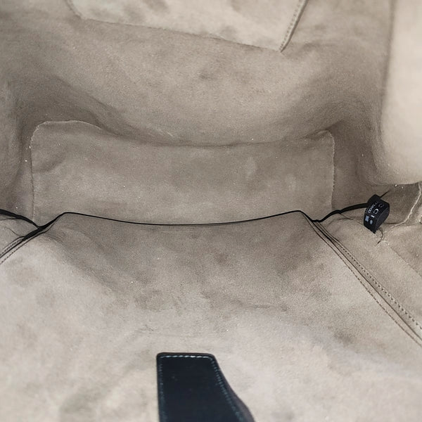 Monogram Coated Canvas Backpack Black