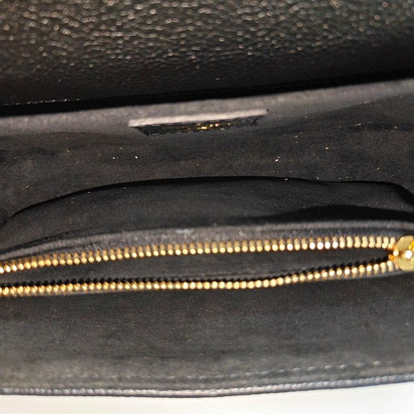 MÉTIS EAST WEST Monogram Calfskin Black