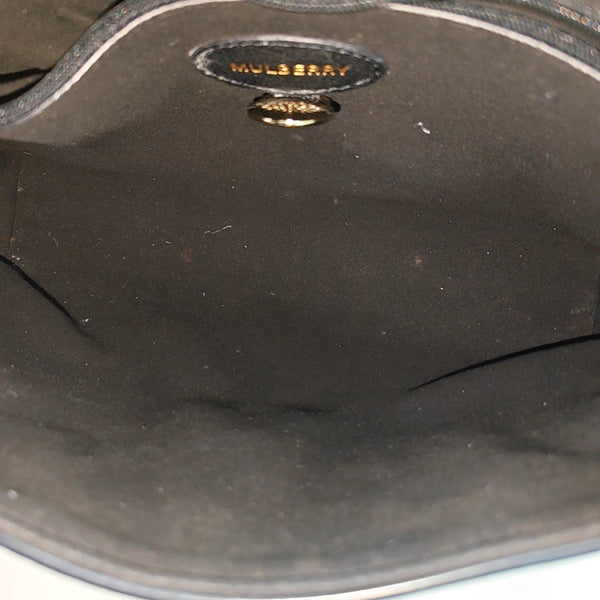 Calfskin Shoulder Bag Black