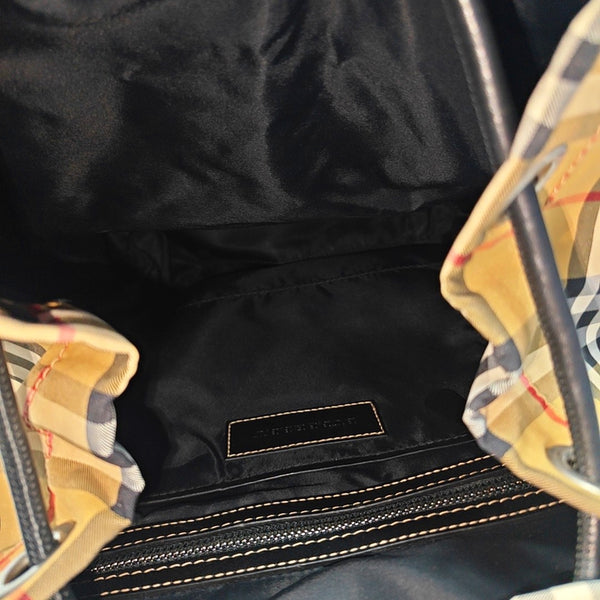 The Rucksack Medium Nylon Beige