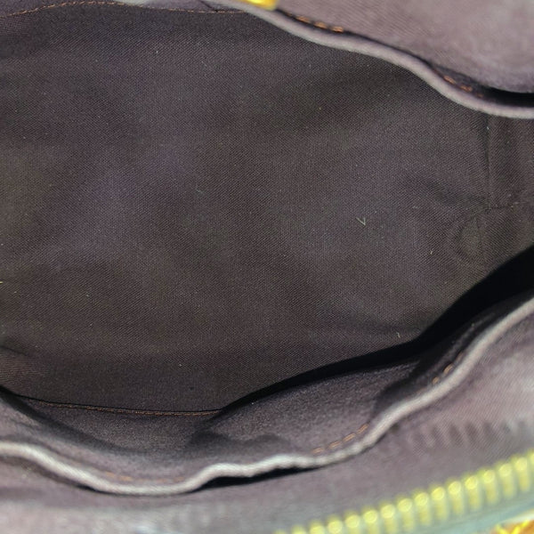 TURENNE Monogram Coated Canvas Brown