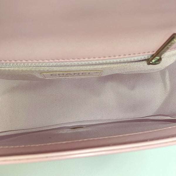 Quilted Calfskin Shoulder Bag Pink
