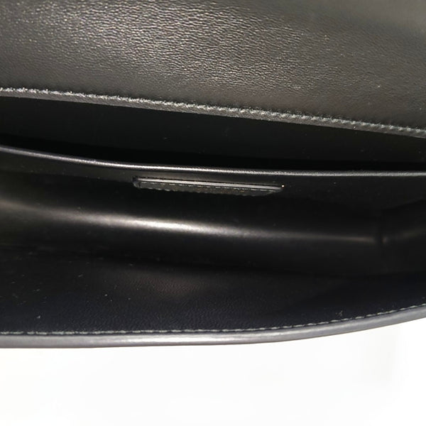 30 Montaigne East-West Mini Calfskin Black