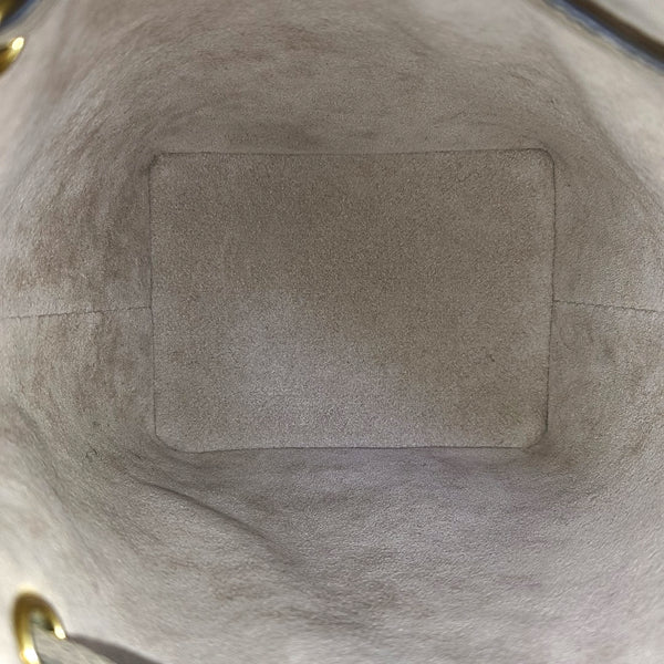 NOÉ Nano Monogram Calfskin Gray