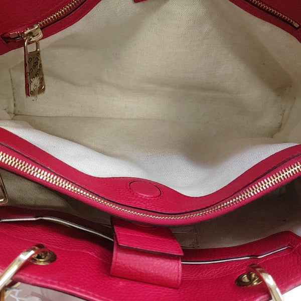 Bamboo 1947 Medium Calfskin Red