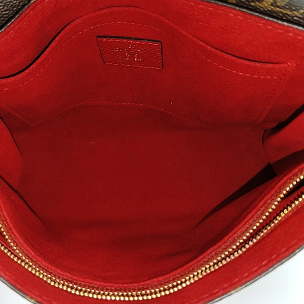 SAINT PLACIDE Monogram Coated Canvas Brown