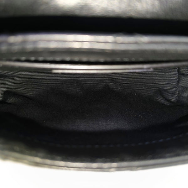 NOLITA Mini Quilted Lambskin Black