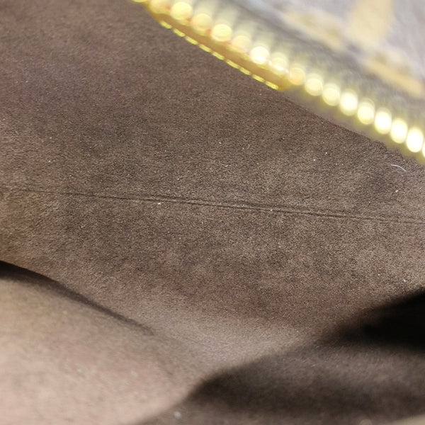 SIDE TRUNK MM Monogram Coated Canvas Brown
