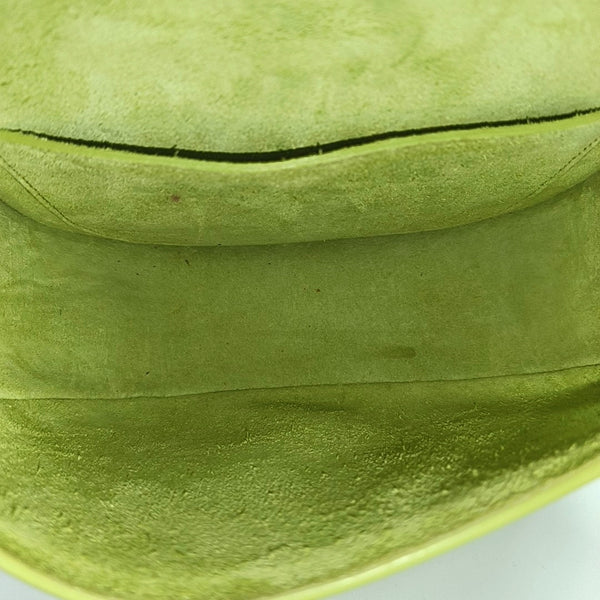 TRIOMPHE Small Calfskin Green