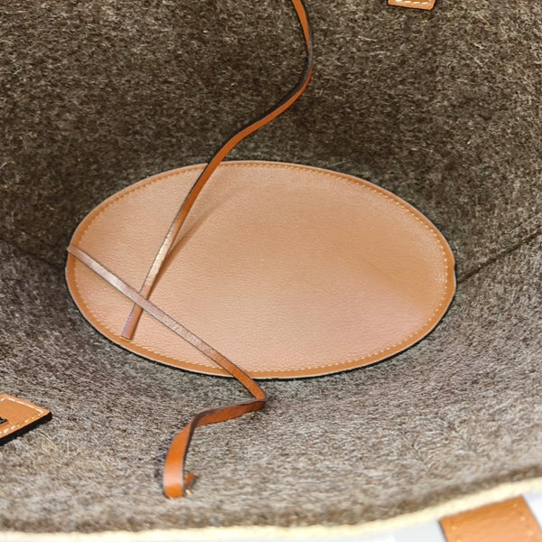 Basket Felt Gray