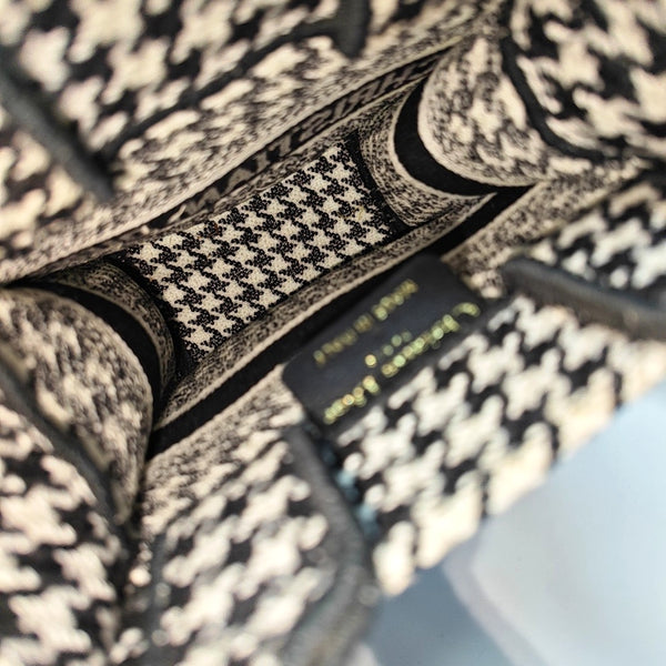 Book Tote Mini Canvas Black