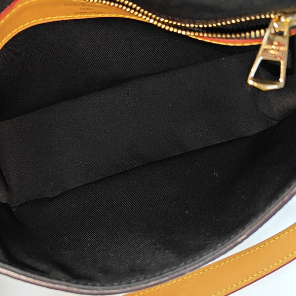 DIANE Monogram Coated Canvas Brown